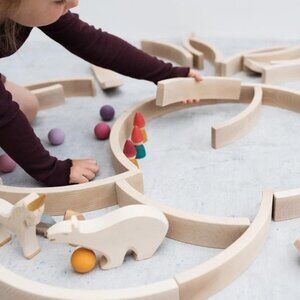 NWT Abel Wooden Blocks - 12 Piece Set